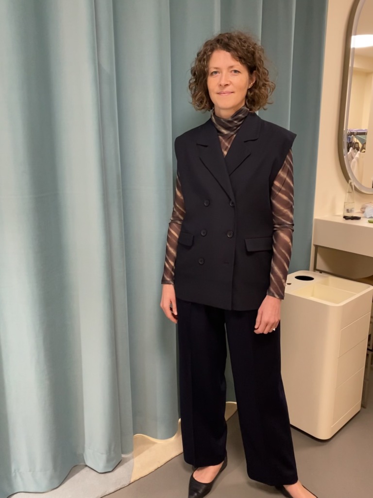Armlose Blazer Outfit
